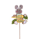 Set 12 Rami in Legno Buona Pasqua H 36 cm-1