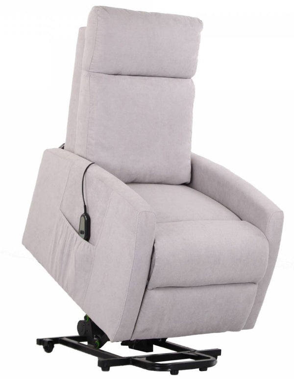 sconto Fauteuil Releveur Electrique 1 Moteur en Tissu Gris