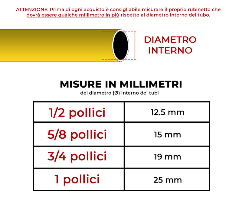 Tubo da Giardino per Irrigazione con Accessori 4 Strati in PVC Antitorsione Match Giallo Varie Misure-3