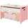 Cassapanca Baule Portagiochi 60x37x39 cm in MDF Rosa