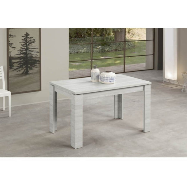 Table extensible 140/180x80x76 cm Maribor olivier bouleau blanc acquista