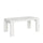 Table extensible 90/246x90x77 cm Roxell Premium Frêne Blanc