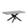 Table Extensible 120/224x90x77 cm Volantis Premium Ciment