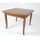 Table extensible 90/180x90x78 cm noyer Vérone