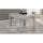 Table extensible 100/200x100x76 cm Maribor beton