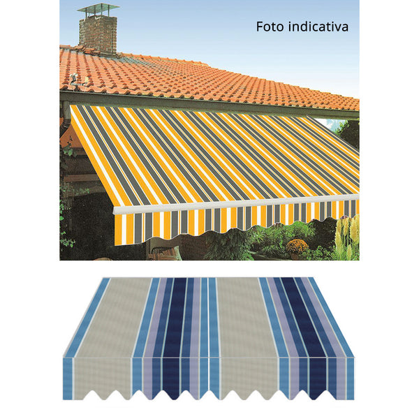 online Store à Bras Rétractables 3x2,5m Tissu Polyester Design P4032