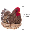 Set 3 Galline Decorative H 95 cm-2