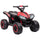 Mini Quad Electrique pour Enfants 12V Phares LED Rouge