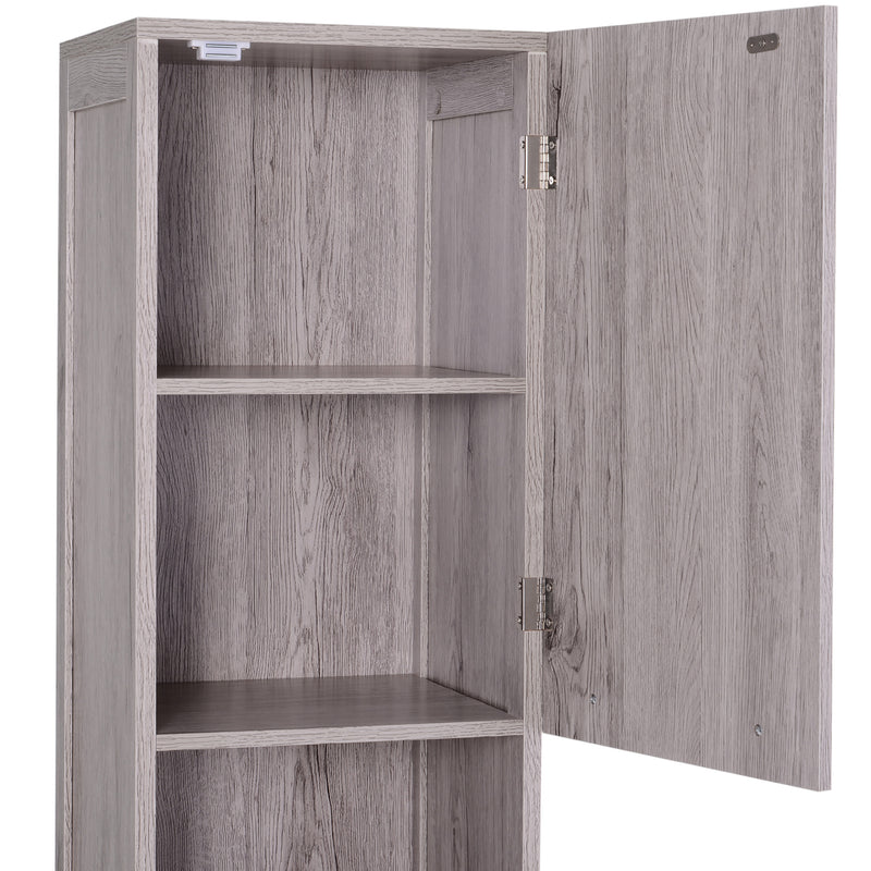 Mobile a Colonna per Bagno 30x32x172,5 cm in MDF color Legno-8