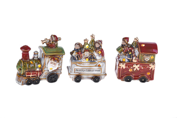 sconto Train de Noël Longueur 32cm os