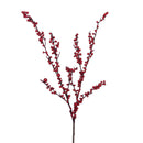 Set 6 Rami Ilex H85 cm Rosso-1