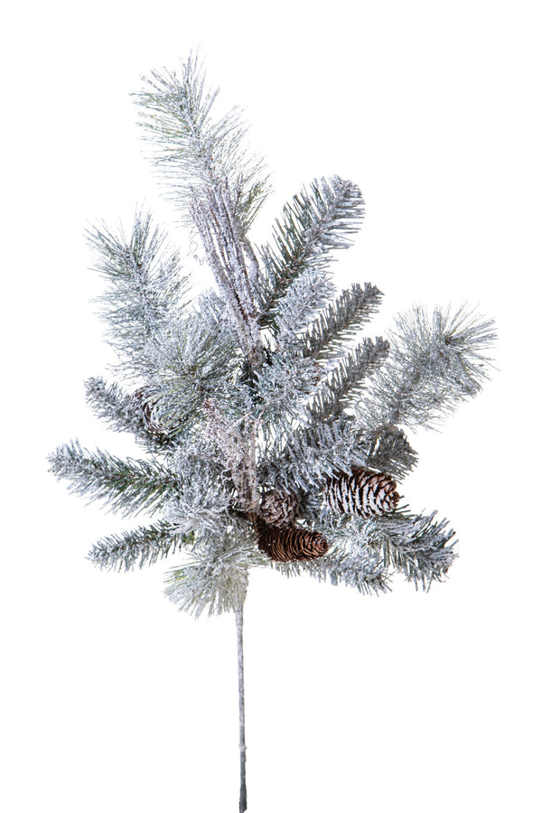 Set de 6 Branches de Sapin à Neige 21 Pointes H68 cm prezzo