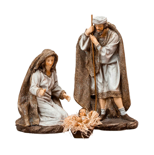 online Nativité 3 Pièces H31,5 cm en Résine