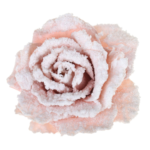 sconto Set 24 Rose avec Clip.Ø15 cm Rose