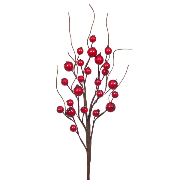 online Lot de 12 Pics Baies Ilex 32 cm Rouge