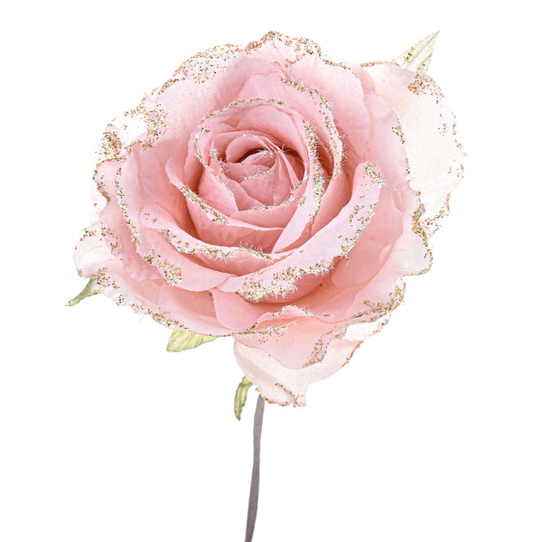 acquista Lot de 12 Pics Roses Ø10 cm Rose