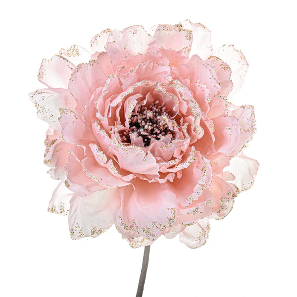 online Set de 12 Piques Pivoine Ø14 cm Rose