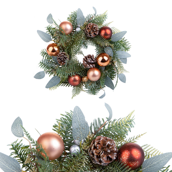 online Couronne de Noël avec Boules Ø30 cm