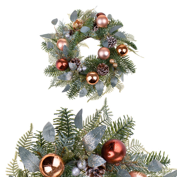 online Couronne de Noël avec Boules Ø36 cm