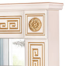 Camino Decorativo da Pavimento 102x110x30 cm con Specchio  Versailles Gold Plus-3