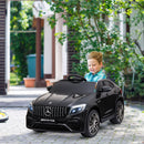 Macchina Elettrica per Bambini 12V con Licenza Mercedes GLA 45 AMG Nera-2