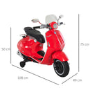 Piaggio Vespa 946 Elettrica 12V per Bambini Rossa-3